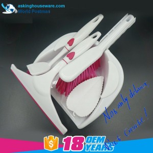 Akbrand stoffer borstel bezem venster zuigmond afwasborstel schrobborstel 4in1 reinigingsset