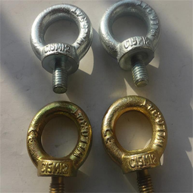 China Leverancier Rigging Hardware met hoge weerstand Heavy Duty M24 Hijsstaal DIN580 Oogbout