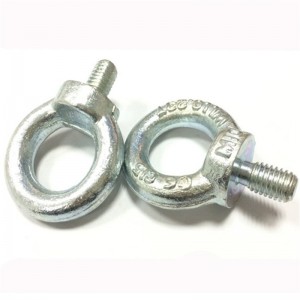 DIN580 M8 Carbon Steel zwart verzinkte oogbout