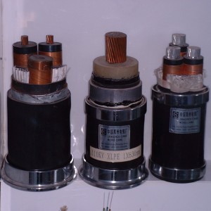 66KV koperdraad afgeschermde HV-voedingskabel voor groot transmissiesysteem