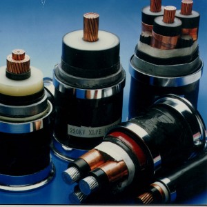 Waterdichte DC 300 mm Single Core-kabel Extra hoogspanningskoperkabel 220KV