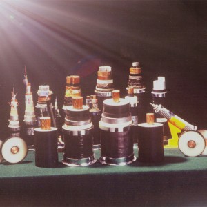 Waterdichte DC 300 mm Single Core-kabel Extra hoogspanningskoperkabel 220KV