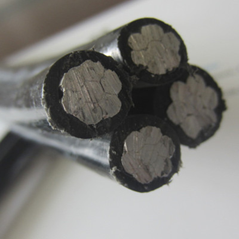 ABC-kabelfabrikanten aluminium gevlochten 4-aderige abc-gedraaide kabel