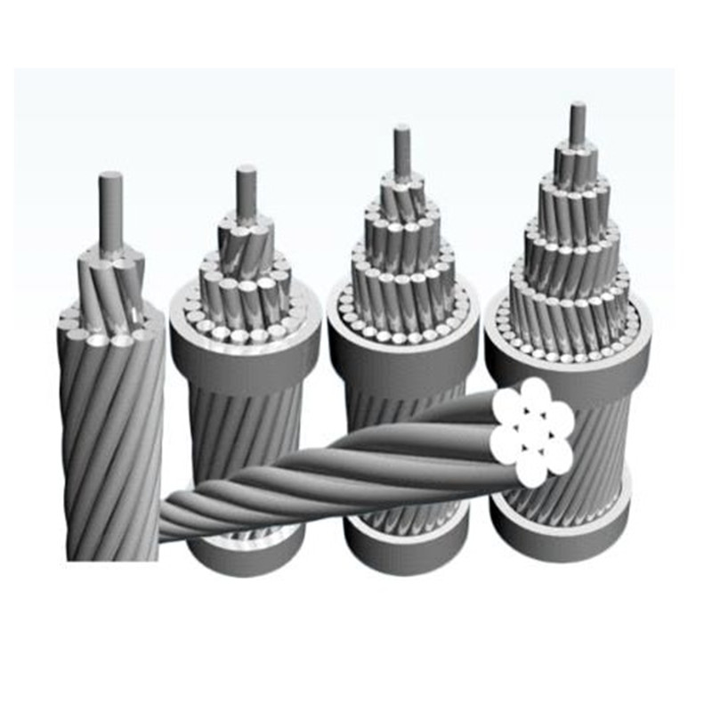 Staalversterkte blote geleider Aluminium geleiderkabel ACSR IEC61089, ASTM B-232, BS215