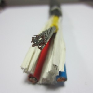Laagspanning gesplitste concentrische kabel 8 / 2AWG met PVC-isolatie