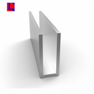 Bouwmaterialen aluminium u-vorm kanaalprofiel