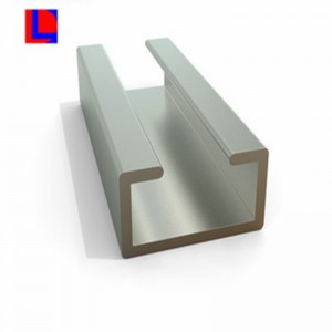 Hete verkoop aluminium aluminium extrusie u kanaal