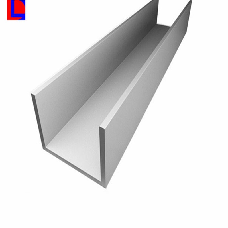 Geanodiseerd oppervlakte-extrusieprofiel u-kanaal aluminium