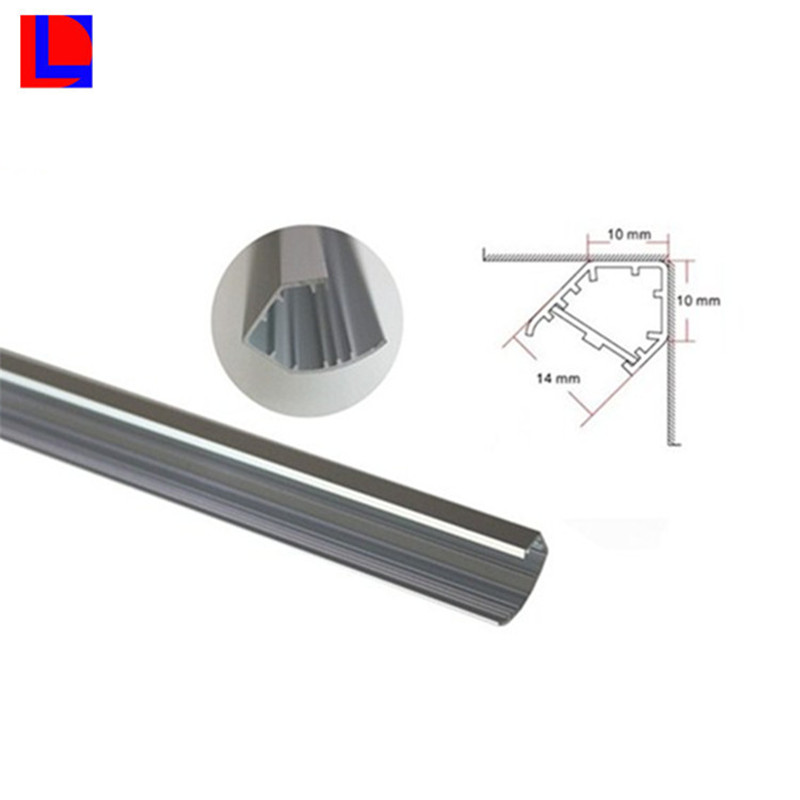 Aangepast oppervlak strip extrusie aluminium led kanaal