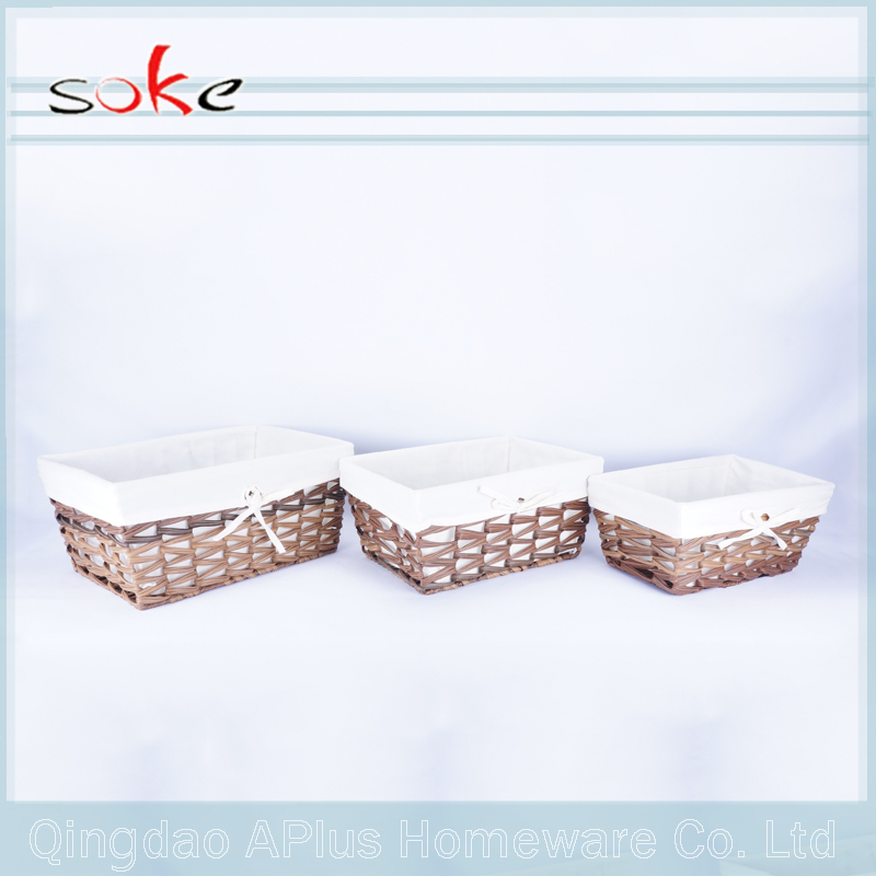 100% PE rotan geweven opbergmand