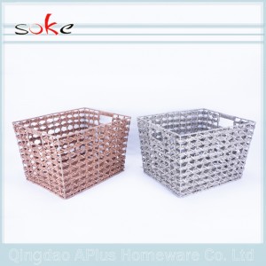 Hete verkoop rotan handgemaakte geweven opbergmand