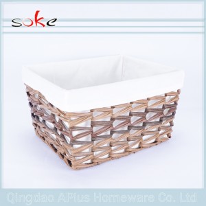 PE rotan geweven opslag mand speelgoed opslag