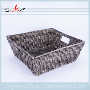 Beste kwaliteit PE rotan geweven opbergmand