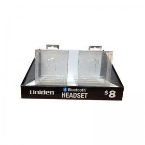 toonbankdisplay met LCD-scherm kartonnen display gecoate kartonnen vellen kartonnen displaystandaard