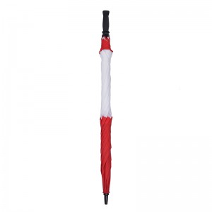 China paraplu dubbellaags TOP Leverancier 30 inch 8 ribben golfparaplu met logo afdrukken