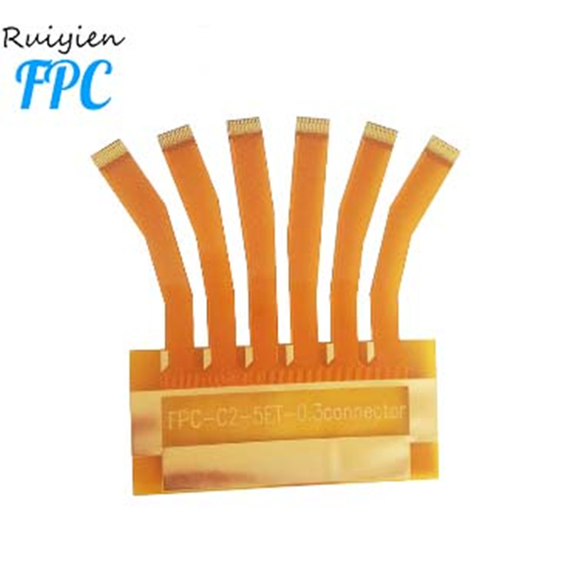 Digitale gedrukte aluminium PCB / PCBA-assemblage SMT-verwerking Polyimide koper flexibele pcb china polimide materiaal fpc flexibele gedrukte schakeling
