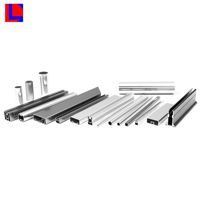 Aangepaste zwart / zilver geanodiseerde aluminium extrusiedelen