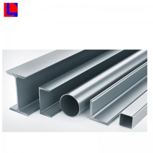 Aangepaste zwart / zilver geanodiseerde aluminium extrusiedelen