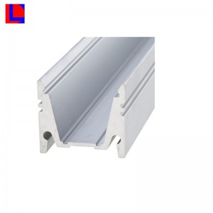 Aangepaste 6063 aluminium extrusie profiel fabrikant onderdelen