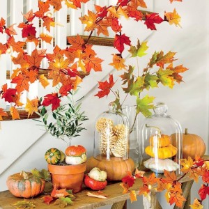 3M Thanksgiving-oogst Esdoornbladeren verlichte herfstslinger 30 LED-lichtslingers