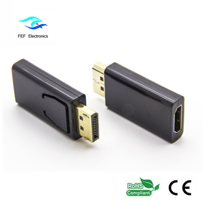 DisplayPort Male DP naar HDMI Female Converter Code: FEF-DPIC-025