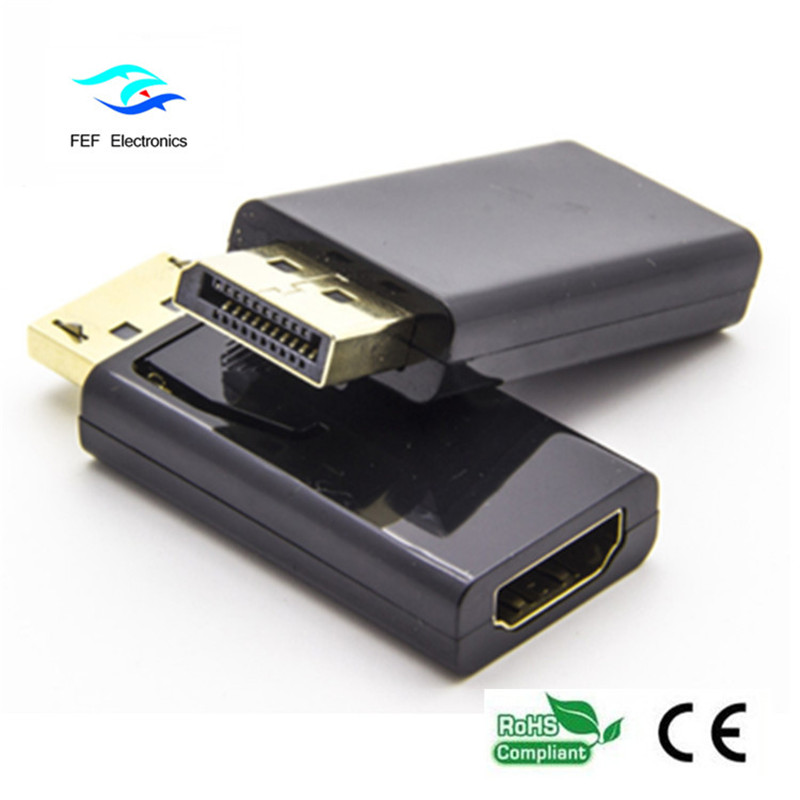 DisplayPort Male DP naar HDMI Female Converter Code: FEF-DPIC-025