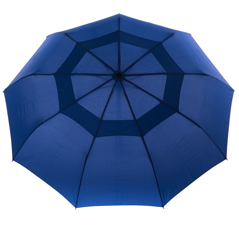 23 inch 2 lagen geventileerde winddichte 3 opvouwbare paraplu