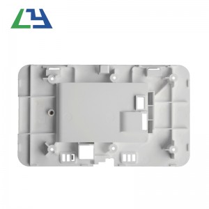 China Kunststof spuitgegoten Easy Open ang Sluiten OEM ABS zwarte elektronische behuizingen / koffers / dozen