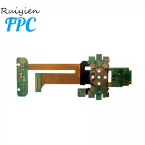 China shenzhen professionele odm rohs ul custom huisdier Transparante flex Flexibele PCB fpc board 2 Lagen polyimide