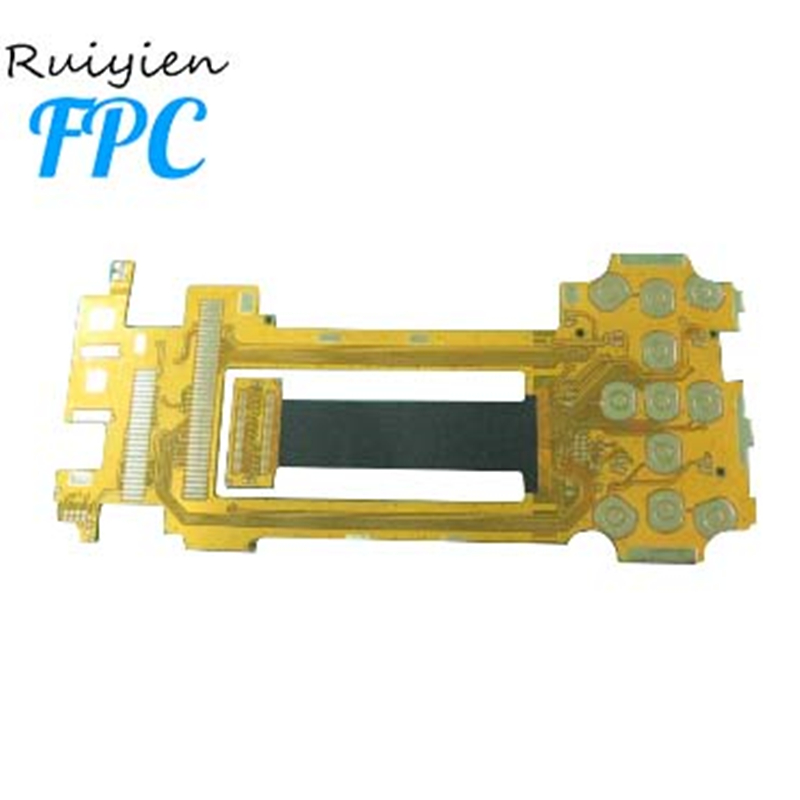 China shenzhen professionele odm rohs ul custom huisdier Transparante flex Flexibele PCB fpc board 2 Lagen polyimide