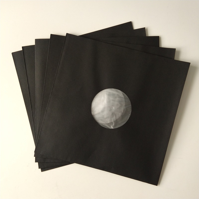 12 Inch zwarte Polyliner LP Record binnenhoes