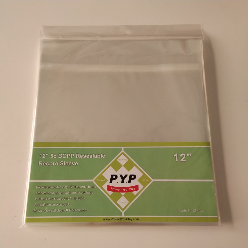 12 inch Premium hersluitbare buitenste record mouwen