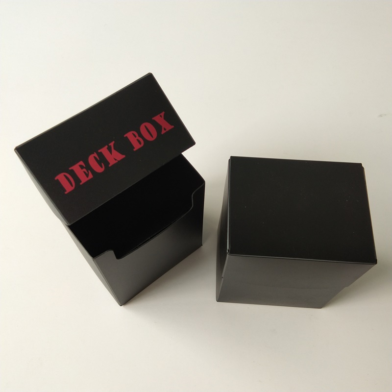80+ Poly Black Deck Box voor Pokemon / Yu-Gi-Oh en Magic Card