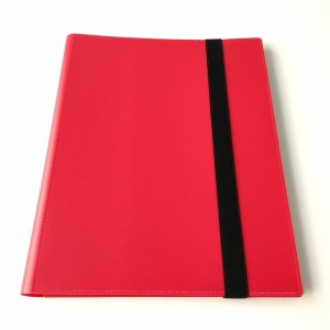 9-Pocket Red Gaming Card Collectors Portfolio's Albums Binders voor standaardkaarten