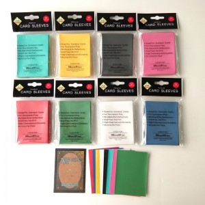 Standaard MTG-formaat Kleur Matt Gaming Card Sleeve 66x91mm