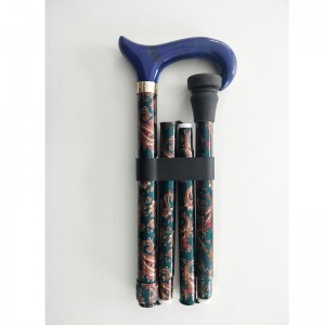 gezondheidszorg aluminium vouwstok met volledige bedrukking