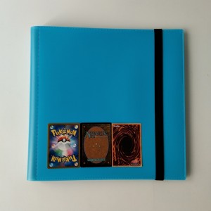 Blauwe kleur 12 Pocket Collectors Portfolio Album voor Baseball Card