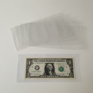 Luxe valuta hoes Bill papier Opmerking geld mouwen