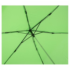 Bananenparaplu 3-voudige open handparaplu met logo