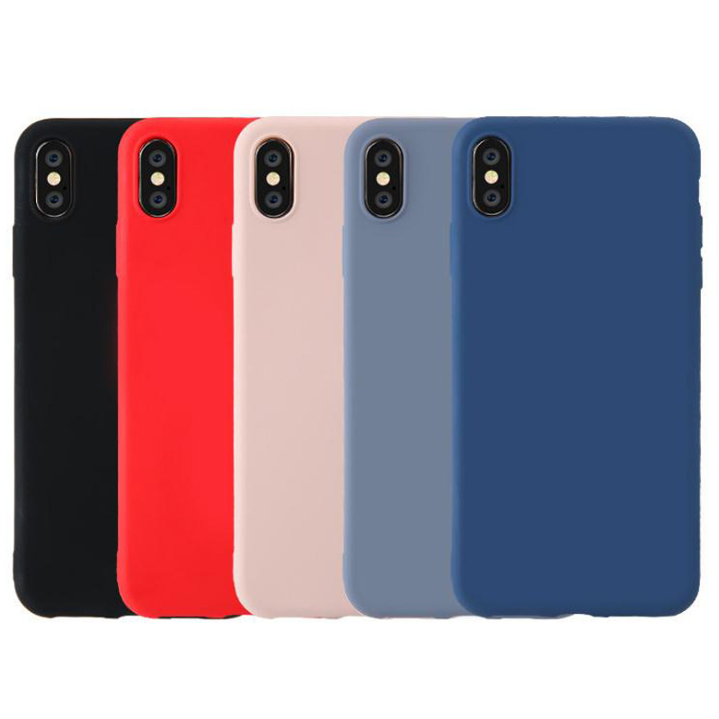 Hot selling siliconen iphone hoesje voor iPhone XS