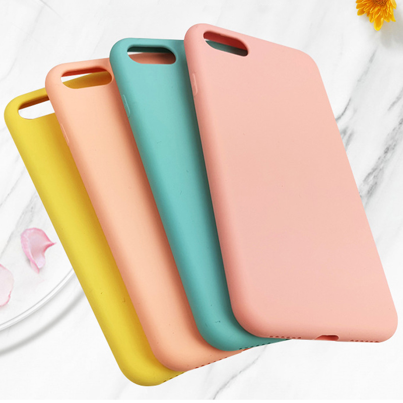 hoogwaardige siliconen telefoonhoes voor iPhone XS, XR, Max