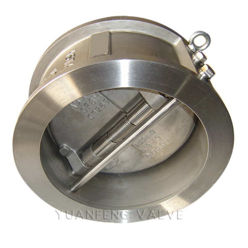 Dubbele plaat Wafer Type terugslagklep