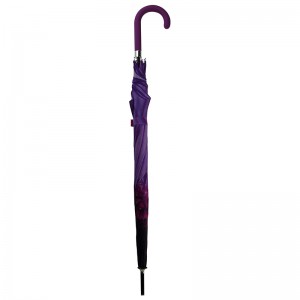 Fashion Sun Parasol Auto Open Compact outdoor Rechte paraplu met logo