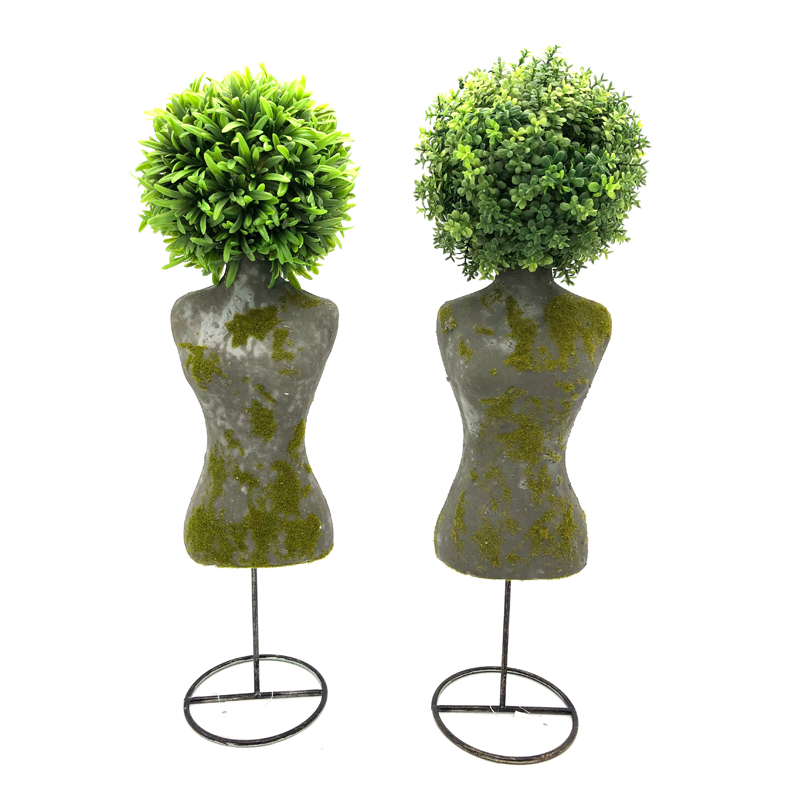 Kunstmatige hoofd Gezicht Planter Home Office Deciration Succulent Cactus Plant
