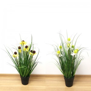 Closer 2 Natuur Kunstmatige Ui Grasplant in Decoratief Planter Home Decor