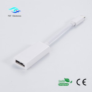 USB TYPE C naar Displayport vrouwelijke ABS shell Code: FEF-USBIC-004A