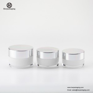 HXL212B Ronde lege cosmetische pot Dubbelwandige container Huidverzorgingspot