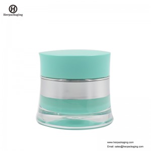 HXL218 luxe ronde lege acryl cosmetische pot