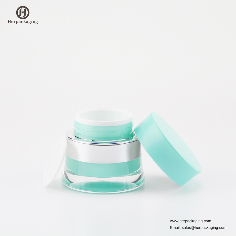HXL218 luxe ronde lege acryl cosmetische pot