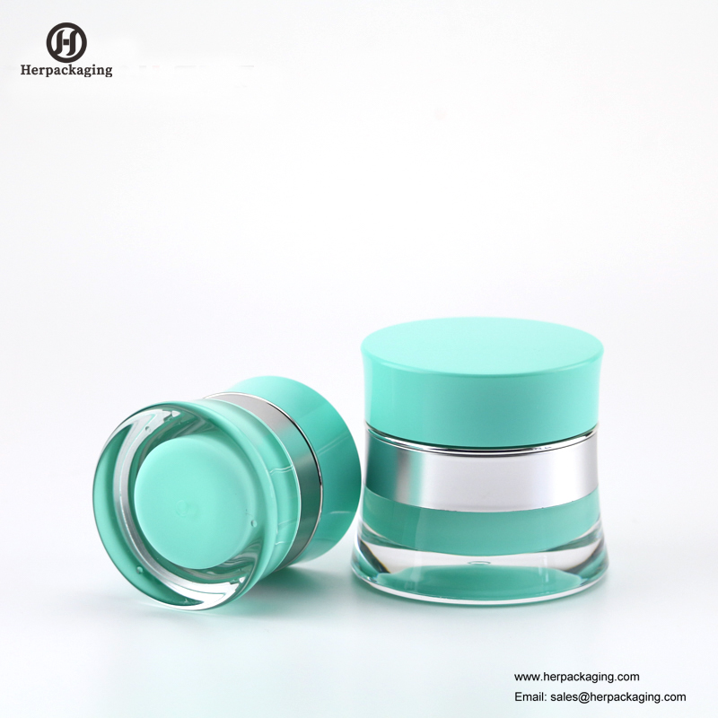 HXL218 luxe ronde lege acryl cosmetische pot